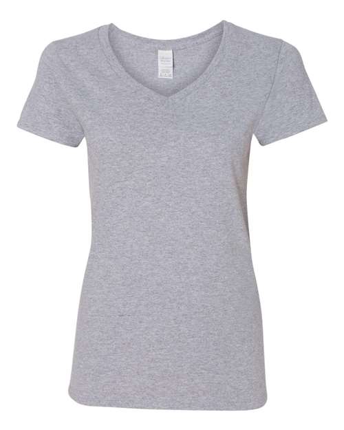 Gildan - T-shirt Heavy Cotton™ col en V pour femmes - 5V00L