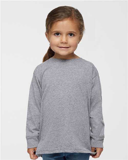 Rabbit Skins - Toddler Fine Jersey Long Sleeve Tee - 3302