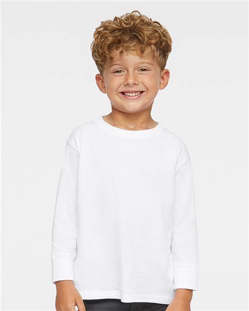 Rabbit Skins - Toddler Fine Jersey Long Sleeve Tee - 3302