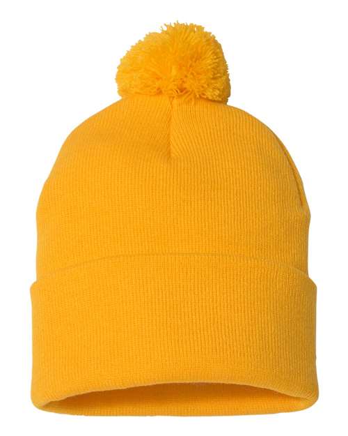 Sportsman - Tuque à pompon et revers 12" - SP15