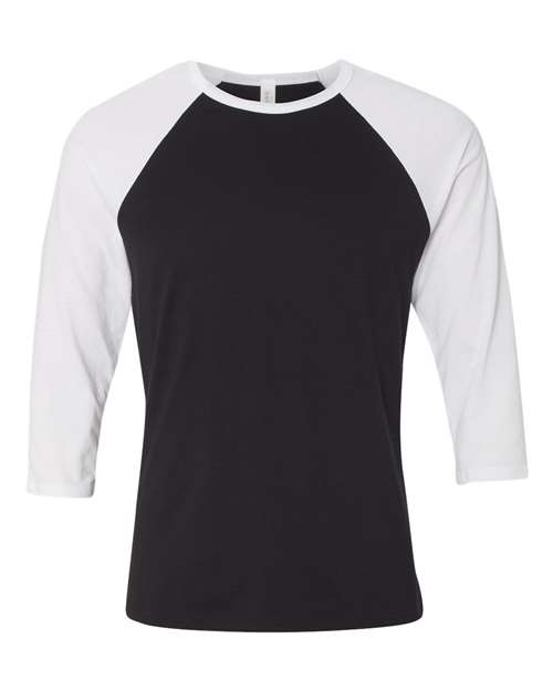 BELLA + CANVAS - Three-Quarter Sleeve Baseball Tee - 3200