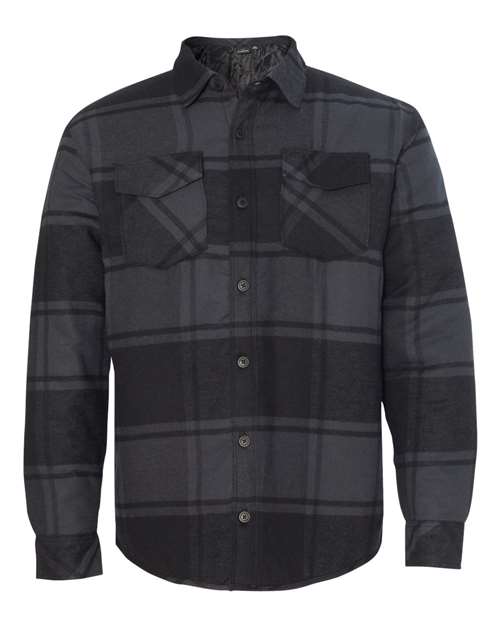 Burnside - Quilted Flannel Shirt Jacket - 8610