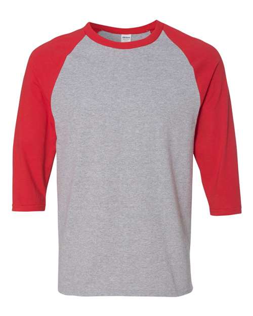 Gildan - T-shirt à manches trois-quarts raglan Heavy Cotton™ - 5700