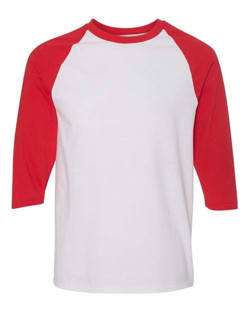 Gildan - Heavy Cotton™ Raglan Three-Quarter Sleeve T-Shirt - 5700