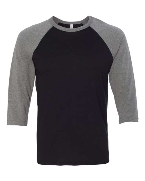 BELLA + CANVAS - Three-Quarter Sleeve Baseball Tee - 3200