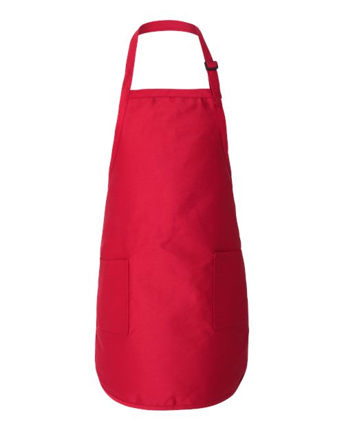 Q-Tees - Full-Length Apron with Pockets - Q4350