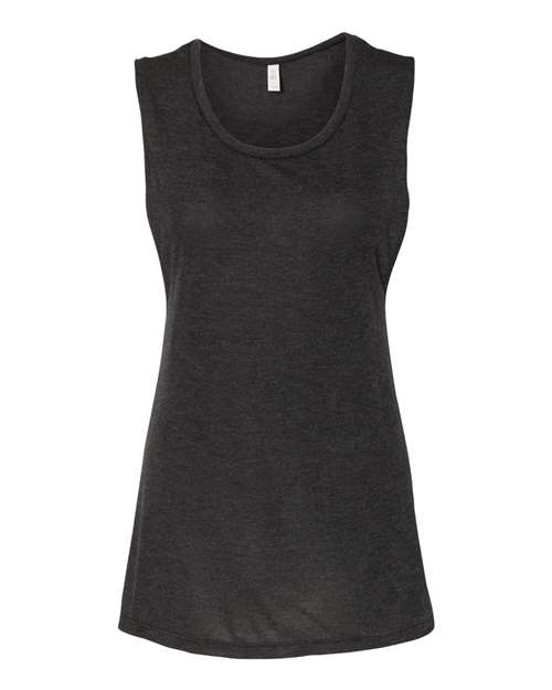 BELLA + CANVAS - Women's Flowy Scoop Muscle Tank - 8803