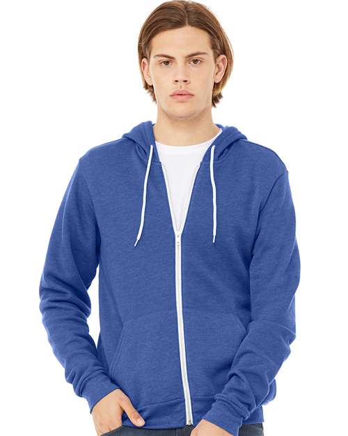 BELLA + CANVAS - Sponge Fleece Full-Zip Hoodie - 3739