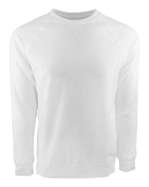 Next Level - Unisex Laguna Raglan Crewneck Sweatshirt - 9000