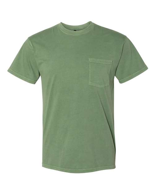 Next Level - Inspired Dye Short Sleeve Pocket Crew - 7415