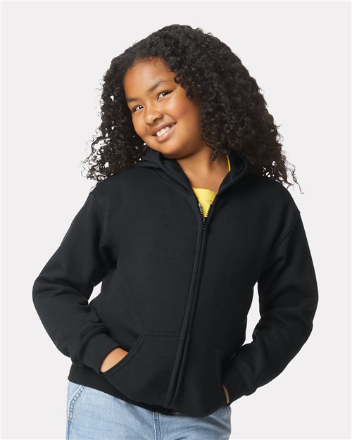 Gildan - Heavy Blend™ Youth Full-Zip Hooded Sweatshirt - 18600B