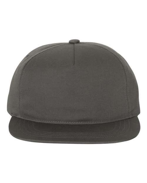 YP Classics - Lightly-Structured Five-Panel Snapback Cap - 6502