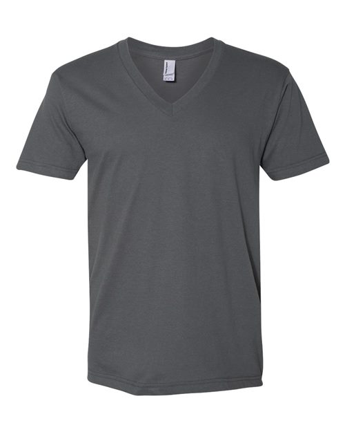 American Apparel - T-shirt col en V unisexe en jersey fin - 2456W