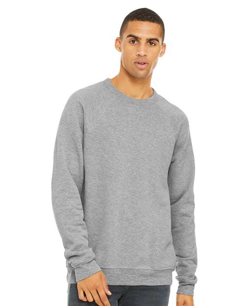 BELLA + CANVAS - Unisex Sponge Fleece Raglan Crewneck Sweatshirt - 3901