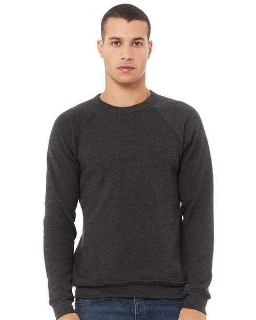 BELLA + CANVAS - Unisex Sponge Fleece Raglan Crewneck Sweatshirt - 3901