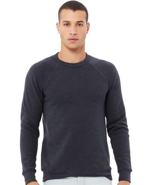 BELLA + CANVAS - Unisex Sponge Fleece Raglan Crewneck Sweatshirt - 3901