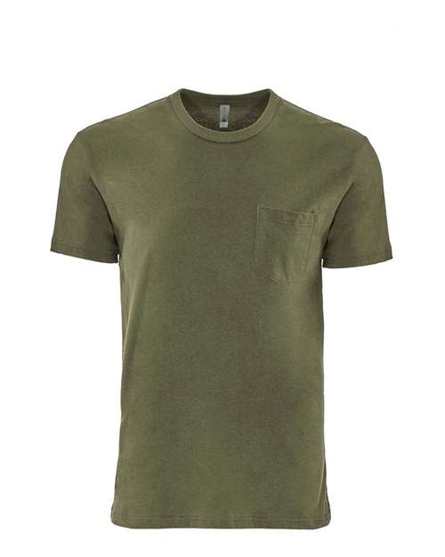 Next Level - Cotton Pocket T-Shirt - 3605