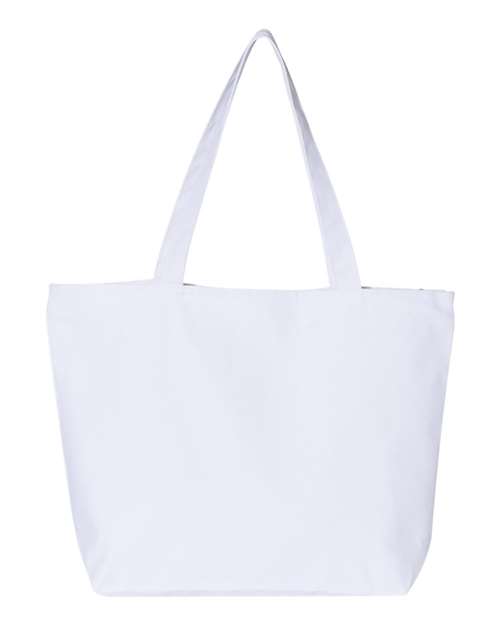 Q-Tees - 25L Zippered Tote - Q611