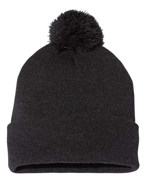 Sportsman - Tuque à pompon et revers 12" - SP15