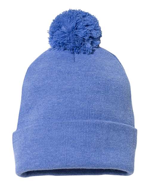 Sportsman - 12" Pom-Pom Cuffed Beanie - SP15