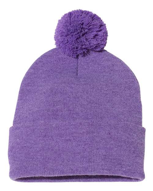 Sportsman - Tuque à pompon et revers 12" - SP15