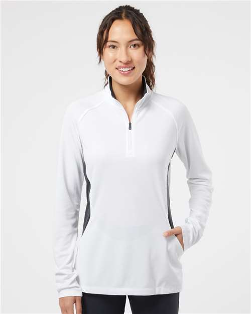 Adidas - Women's Lightweight Quarter-Zip Pullover - A281