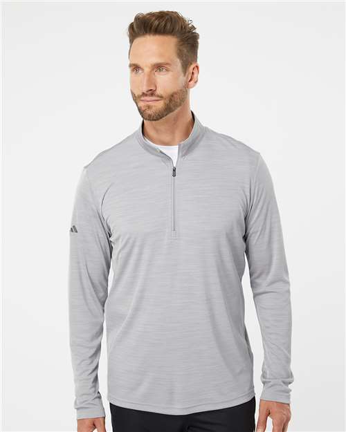 Adidas - Lightweight Mélange Quarter-Zip Pullover - A475