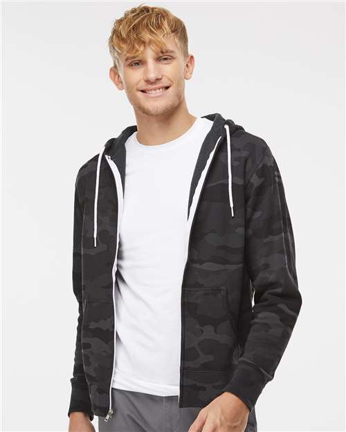 Independent Trading Co. - Unisex Lightweight Full-Zip Hooded Sweatshirt - AFX90UNZ