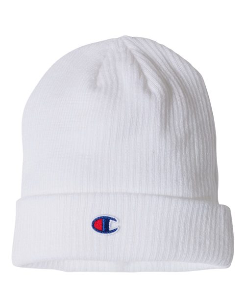 Champion - Tuque en tricot à revers côtelé - CS4003