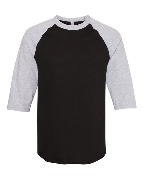 ALSTYLE - Classic Raglan Three-Quarter Sleeve T-Shirt - 1334