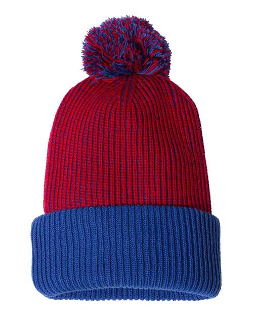 Sportsman - Tuque à pompon et revers 12" - SP70