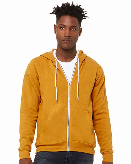 BELLA + CANVAS - Sponge Fleece Full-Zip Hoodie - 3739