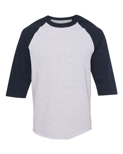 ALSTYLE - Classic Raglan Three-Quarter Sleeve T-Shirt - 1334