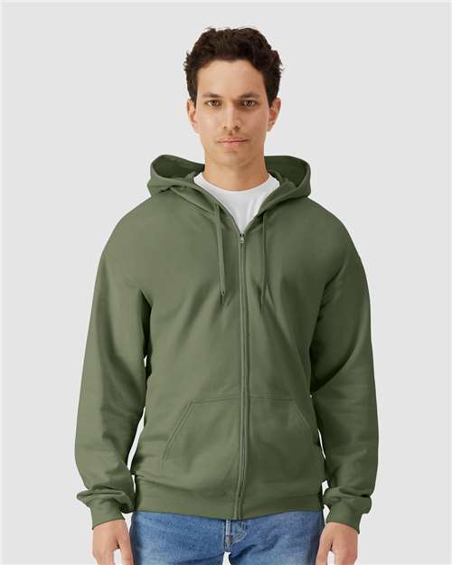 Gildan - Unisex Softstyle® Midweight Full-Zip Hooded Sweatshirt - SF600