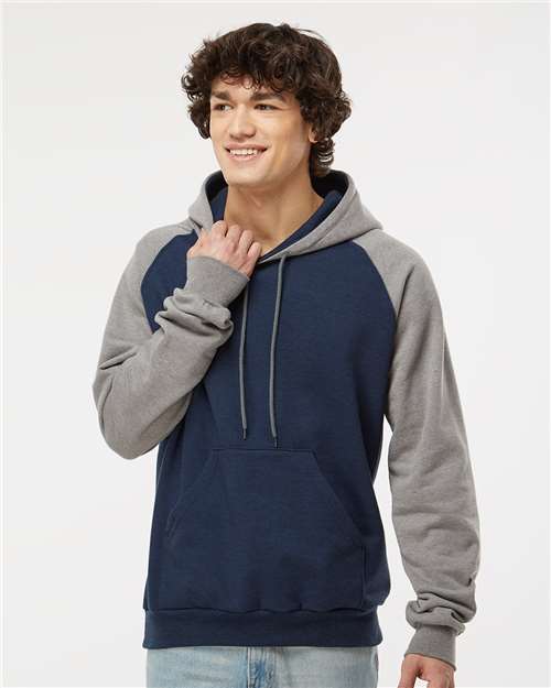 King Fashion - Fleece Raglan Hooded Sweatshirt - KF4042