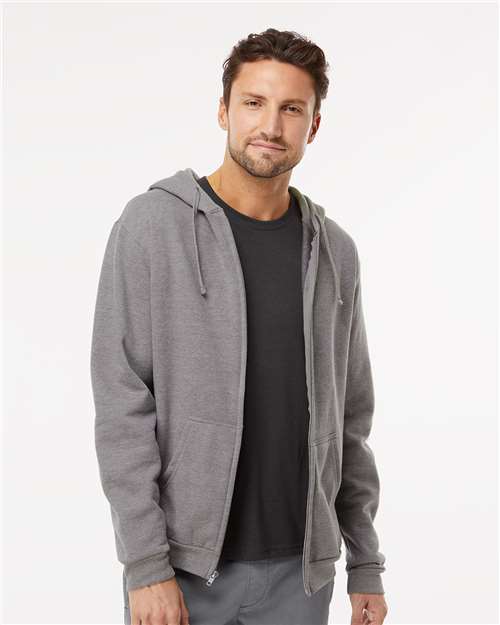 M&O - Unisex Zipper Fleece Hoodie - 3331