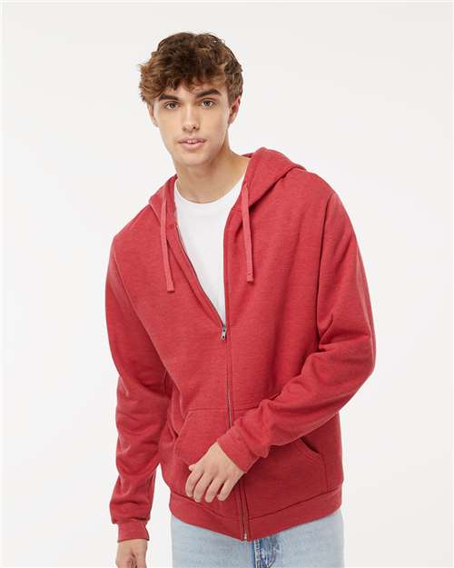 M&O - Unisex Zipper Fleece Hoodie - 3331