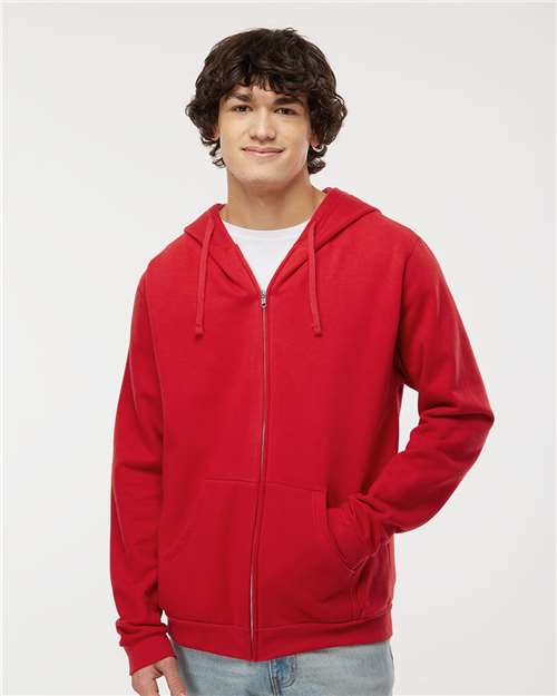 M&O - Unisex Zipper Fleece Hoodie - 3331