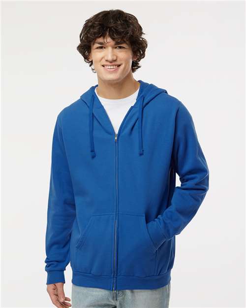 M&O - Unisex Zipper Fleece Hoodie - 3331