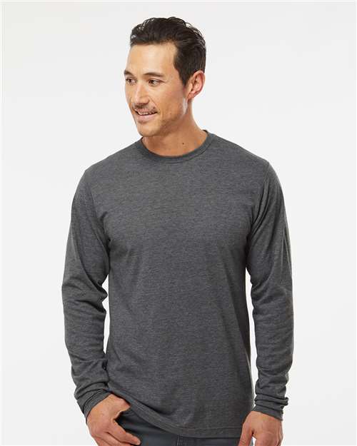 M&O - Poly-Blend Long Sleeve T-Shirt - 3520