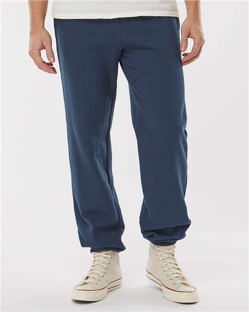 King Fashion - Pocketed Sweatpants with Elastic Cuffs - KF9012