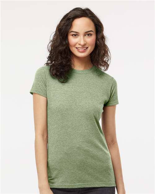 M&O - T-shirt Deluxe en mélange de coton pour femmes - 3540