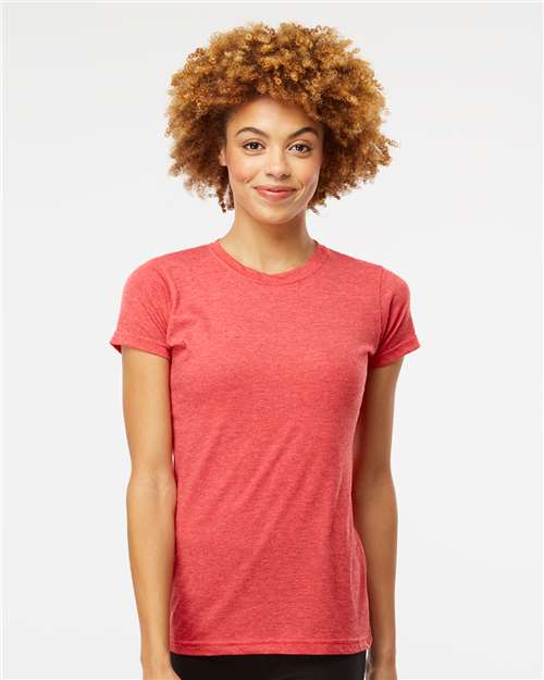 M&O - T-shirt Deluxe en mélange de coton pour femmes - 3540