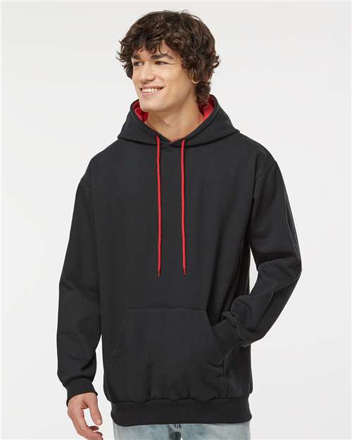 King Fashion - Two-Tone Hooded Sweatshirt - KF9041