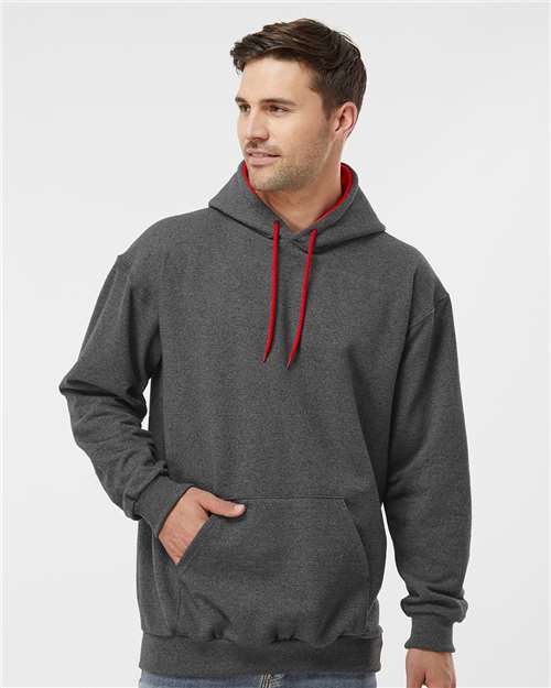 King Fashion - Two-Tone Hooded Sweatshirt - KF9041