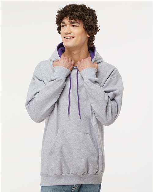 King Fashion - Two-Tone Hooded Sweatshirt - KF9041