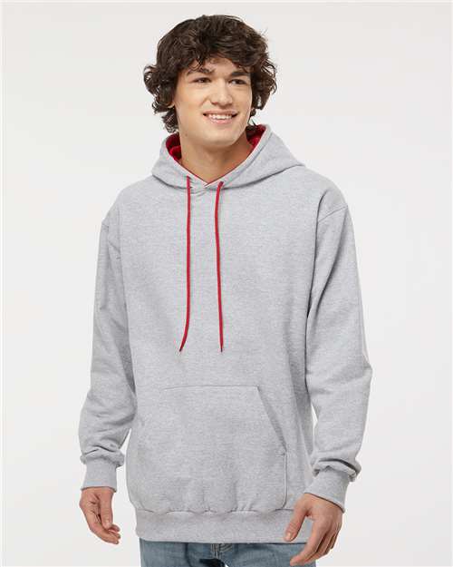 King Fashion - Two-Tone Hooded Sweatshirt - KF9041