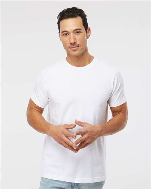 M&O - T-shirt en jersey fin - 4502