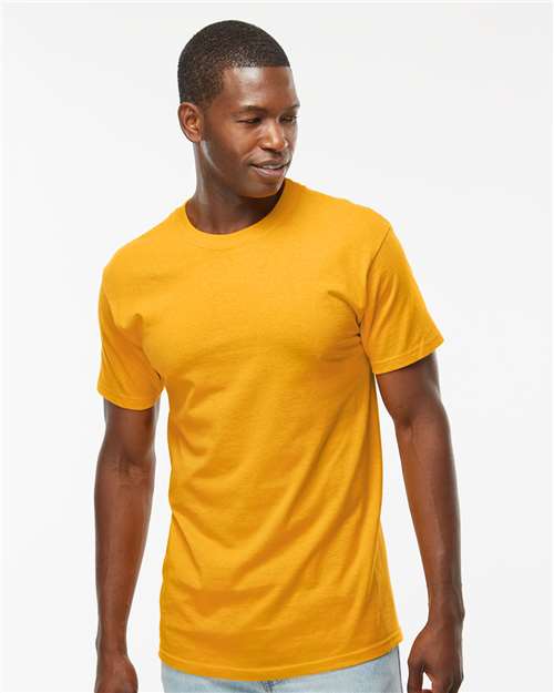 M&O - Men's Gold Soft Touch T-Shirt - 4800