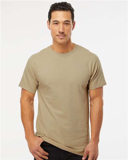 M&O - Men's Gold Soft Touch T-Shirt - 4800